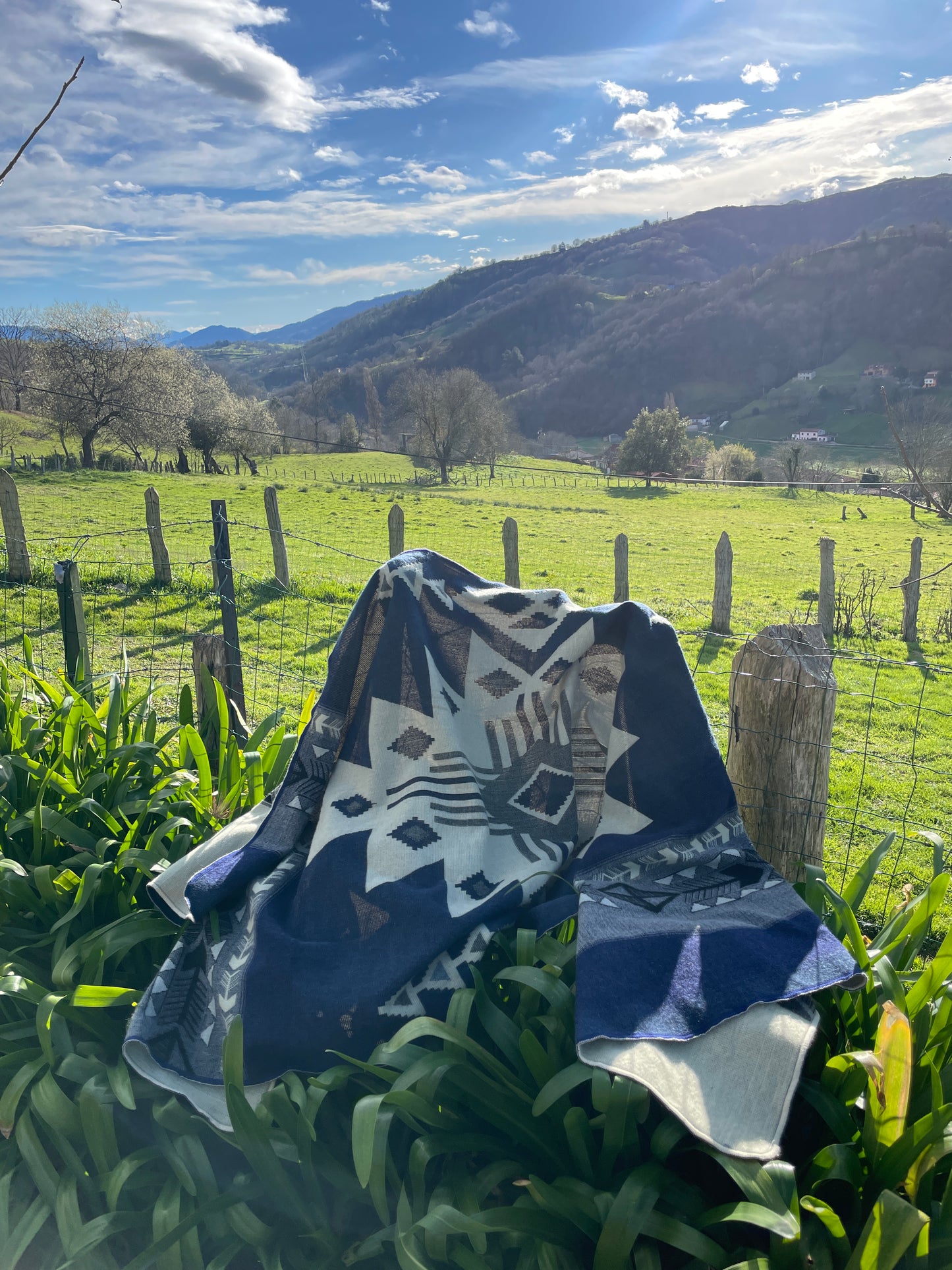 Manta Sofá - Cuicocha Mar